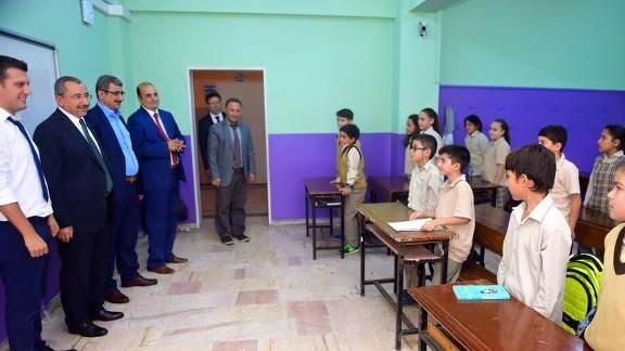 Sancaktepe Belediye  Başkanı İsmail Erdem ve İlçe Milli Eğitim Müdürü Hüseyin Aydoğdu´nun Okul Ziyaretleri