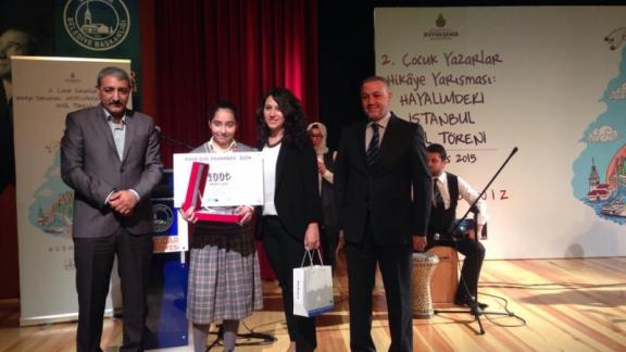  İlçemiz Yenidoğan Mevlana Ortaokulu öğrencileri İstanbul 2. Çocuk Yazarlar 