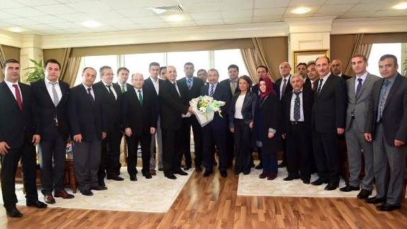 Sancaktepe Belediye Başkanı İsmail ERDEM makamında Ziyaret Edildi...