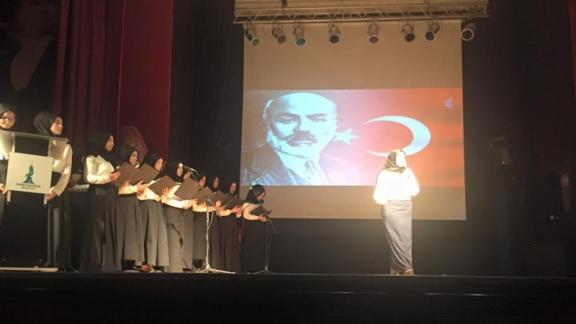 12 Mart İstiklal Marşı´nın Kabulünün 95.Yıl Dönümü ve Mehmet Akif Ersoy´u Anma Programı Samandıra Kültür Merkezinde Yapıldı.