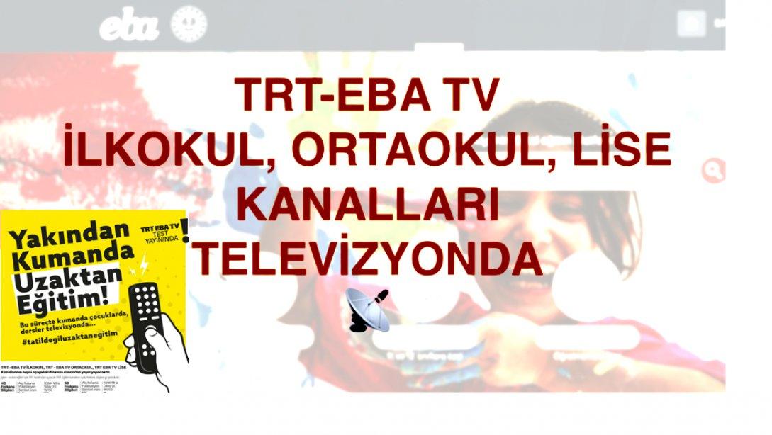 TRT-EBA TV'nin Frekansları ve Yayın Programı Ana Hatları İle Anadolu Ajansı (AA) nda Duyuruldu