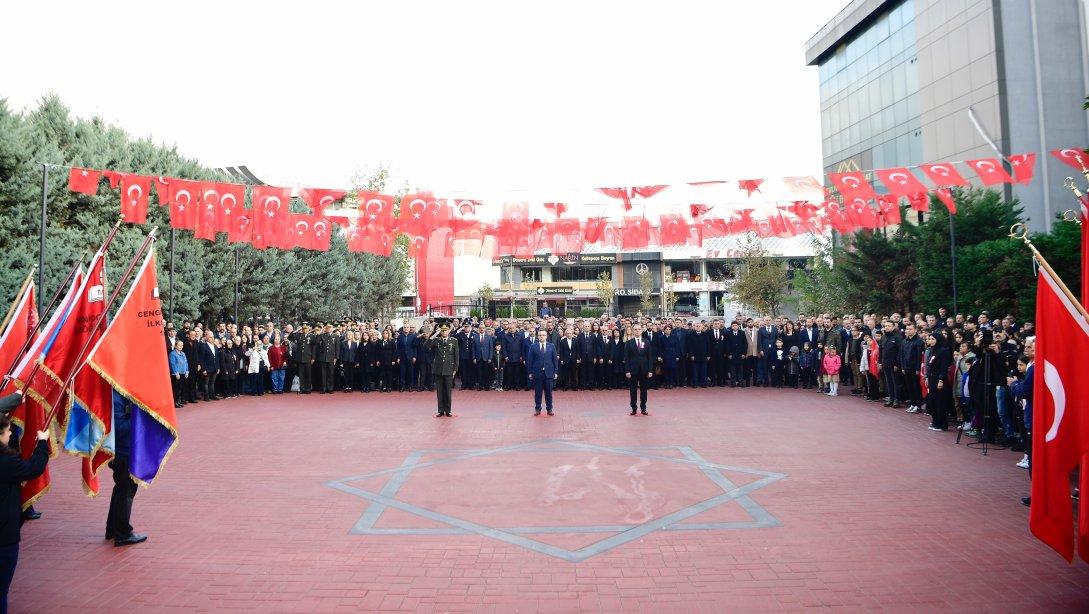 10 Kasım Atatürk'ü Anma Günü Çelenk Sunma Töreni