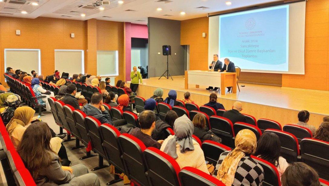 Aralık Ayı İlçe ve Okul Zümre Başkanları Toplantısı